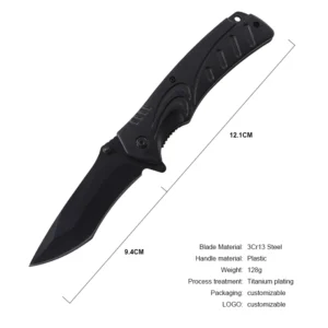 Wholesale Customizable OEM Support Hot Selling 3Cr13 Outdoor Survival Camping Hunting DIY Tools Plastic Handle Knives - product view 2