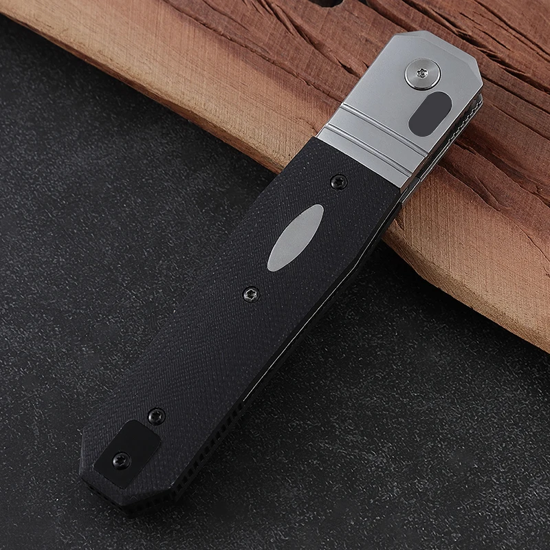 Customizable Folding Pocket Knife Stainless Steel Camping G10 Handle for Outdoor Use Knife product view 3