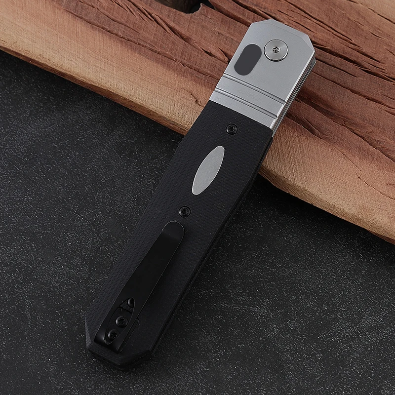 Customizable Folding Pocket Knife Stainless Steel Camping G10 Handle for Outdoor Use Knife product view 4