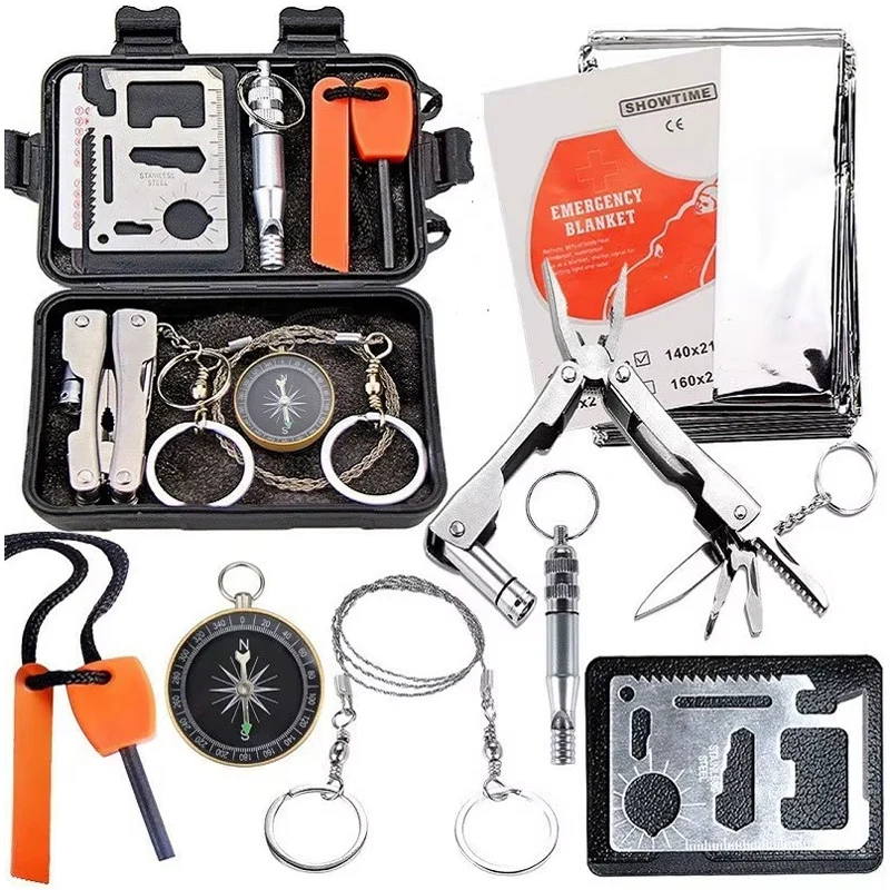 otf-1601619976734-1 Great Gift for Dad Husband Men Waterproof Emergency Climbing Kit-Lightweight Reflective Tours Hiking DIY Grade product view 1