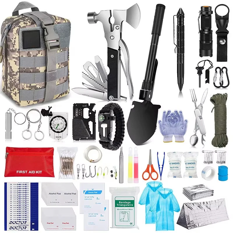 Outdoor Pouch Kit with Waterproof Lightweight Design for Hiking Backpacks product view 1