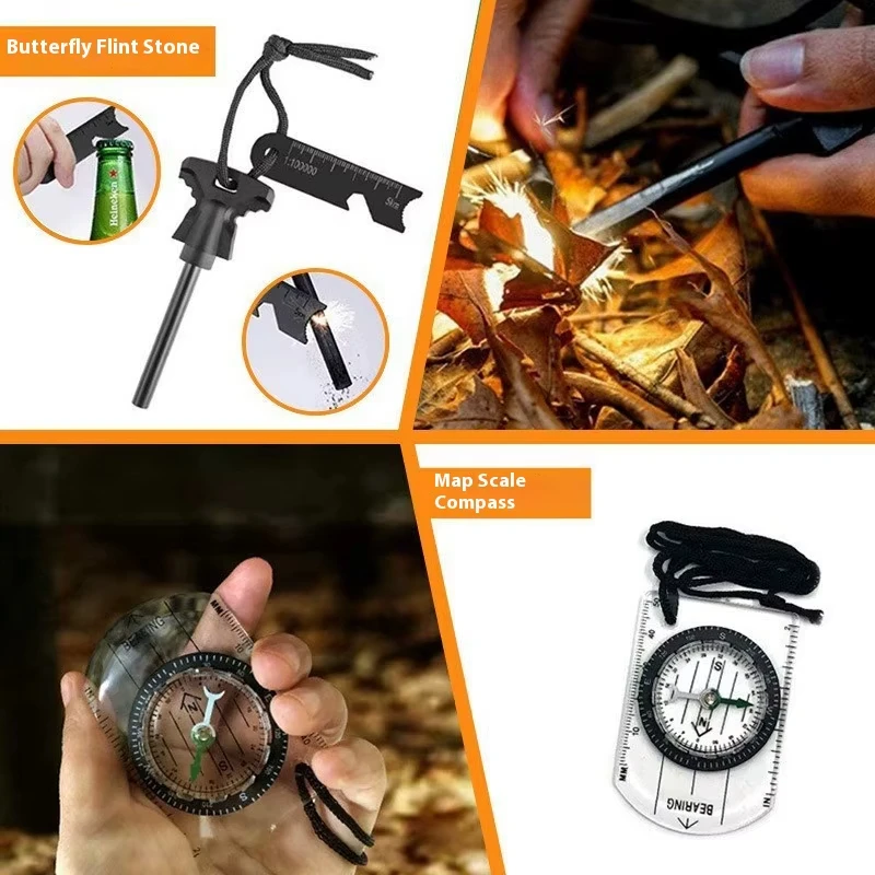 Outdoor Pouch Kit with Waterproof Lightweight Design for Hiking Backpacks product view 3