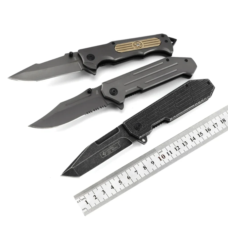 3 Styles Camping Outdoor Pocket Making Handmade Folding 3Cr13 Stainless Steel DIY Knife with 3 Year Warranty product view 2