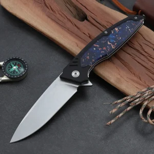 2026 High Quality CNC ODM&OEM Folding Hunting & Kitchen Outdoor Pocket Knife D2 Stainless Steel Handle 224mm Camping - product view 2