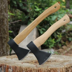 High Quality Heavy Duty Double Blade Axe Outdoor Steel Hatchet with Wood Handle Industrial Grade Hardware Tools - product view 2
