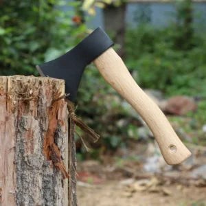 High Quality Heavy Duty Double Blade Axe Outdoor Steel Hatchet with Wood Handle Industrial Grade Hardware Tools - product view 3