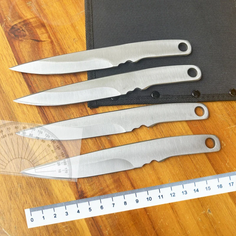 Wholesale Factory Custom Logo Bulk Premium Camping Pocket Fixed Blade DIY Grade Steel Knife product view 4