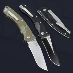 137RL 5Cr13 Blade EDC Folding Pocket Knife for Camping Knives with G10/Aluminum Handle Option product view 2
