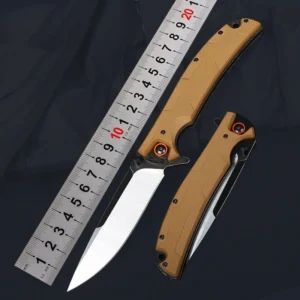 High Quality 5CR13 Steel Outdoor Folding Knife Survival Camping Folding Pocket Knife with G10Handle - product view 3