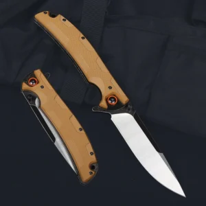 High Quality 5CR13 Steel Outdoor Folding Knife Survival Camping Folding Pocket Knife with G10Handle - product view 4