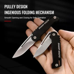 Lightweight Folding Wheel Knife High Quality 3Cr13 Steel Outdoor Portable Survival Knife Camping Folding Pocket Knife - product view 3