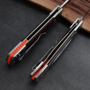 Premium Manufacturer Low MOQ Custom Bulk Wholesale Custom Logo G10 Handle Folding PocketSurvival Camping Knife product view 2
