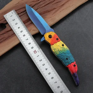2026 New Design 3Cr13 Steel Outdoor Folding Knife Survival Knife Camping Folding Pocket Knife with Aluminum Alloy Handle - product view 4
