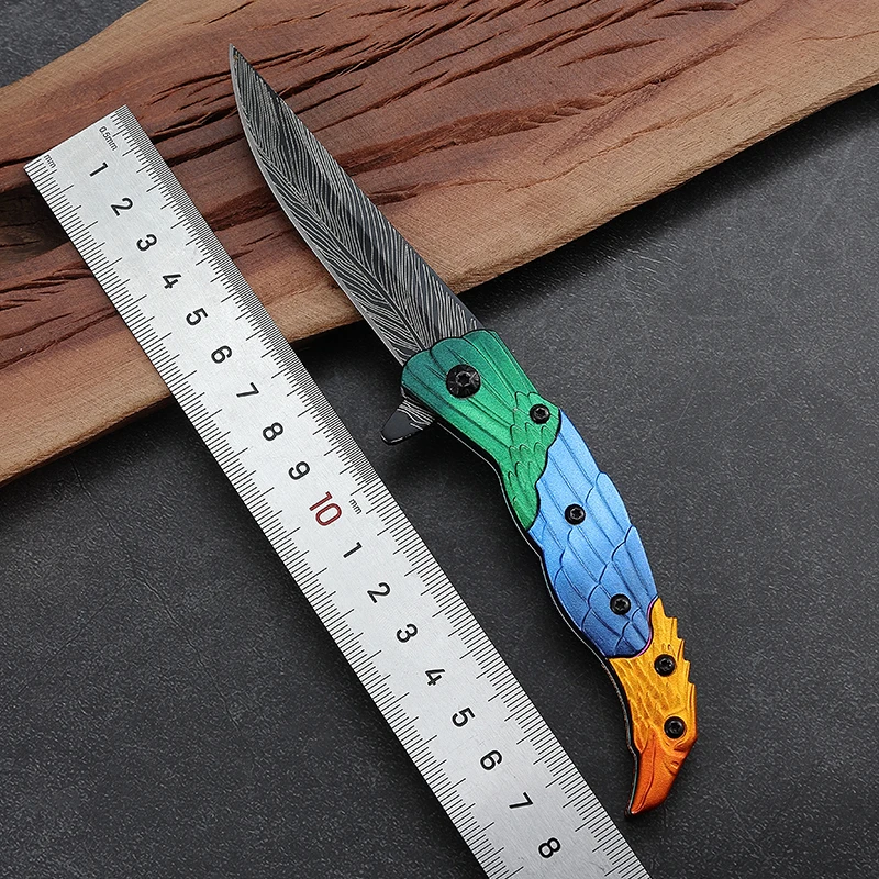 2026 New Design 3Cr13 Steel Outdoor Folding Knife Survival Knife Camping Folding Pocket Knife with Aluminum Alloy Handle - product view 4