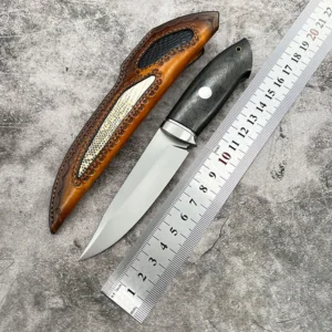 High Quality Fixed Blade Knife Customizable OEM DIY Grade Outdoor