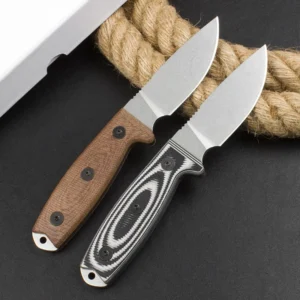 G10 Handle Outdoor Camping Fixed Blade Knife High Hardness DIY Grade OEM Available - product view 3