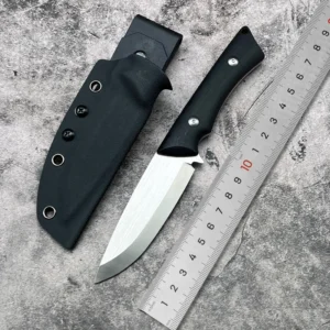 G10 Handle Customizable logo Fixed Blade Knife Camping OEM Customizable Knives