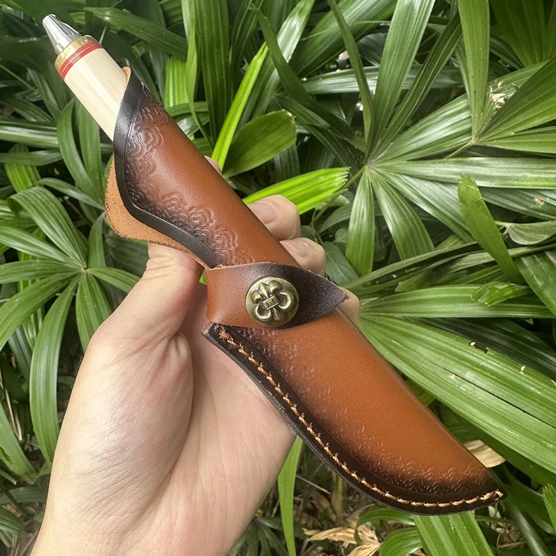 2026 High Hardness African Horn Handle VG10 Knife Damascus Steel Outdoor Hunting Fixed Blade Survival Knife - product view 3