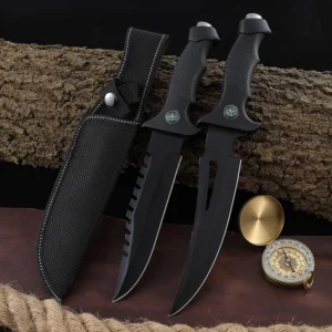Wholesale Stainless Steel 3Cr13 Fixed Blade Knife with ABS Handle for Outdoor Camping DIY Grade Available