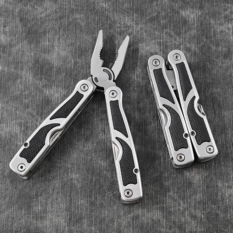 Multi Tool Pliers Stainless Steel Folding Tool with Knife, Saw, Screwdriver Bits Set Folding Survival Hand Tool - product view 3