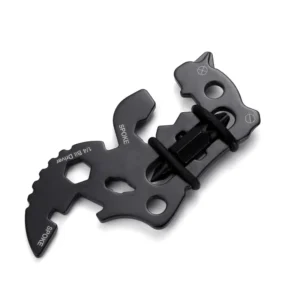 Compacted Keychain Multitools Tool EDC Tool With Bottle Opener Screwdriver Ruler Nail Pusher Carabiner Wrench Perfect Gift product view 4