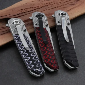 Customized Stainless Steel EDC Folding Pocket Knife Outdoor Camping Portable Practice Knives product view 2