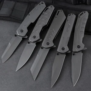 Full Stainless Steel Durable Folding Knife Wholesale Pocket Knife Camping Outdoor Knife Backpacking Tools product view 2
