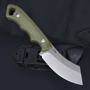2026 New Arrived Wholesale Micarta Handle Fixed Blade Knife Outdoor Survival Tools 14C28N Steel Knife with K Sheath - product view 3