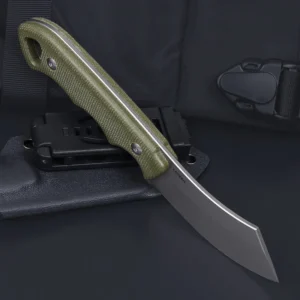 2026 New Arrived Wholesale Micarta Handle Fixed Blade Knife Outdoor Survival Tools 14C28N Steel Knife with K Sheath - product view 4