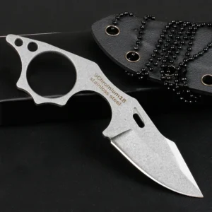 2026 New Arrived Mini Necklace Knife 3cr13 Steel Outdoor Fixed Blade Camping Knife EDC Knife product view 3