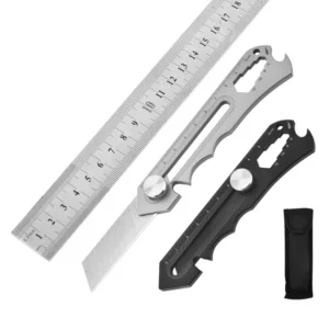 2026 Multi-Function Foldable Utility Knife With Retractable Blade Screwdriver Bit Steel Blade Convenient Folding Design - product view 2
