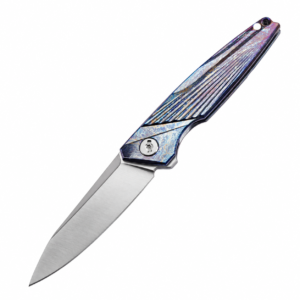 New Style M390 Blade Folding Pocket Knife Outdoor Camping Titanium Knife Perfect for Hiking and Fishing