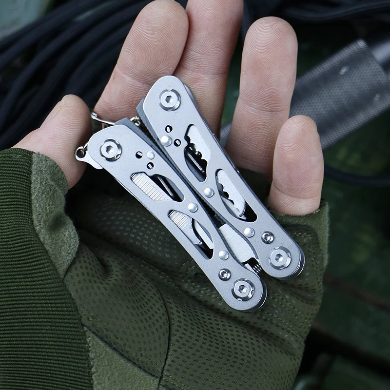 Multifunctional Outdoor Pliers Stainless Steel Tool Pliers for Camping & Survival Portable DIY Outdoor Use EDC Gift - product view 4