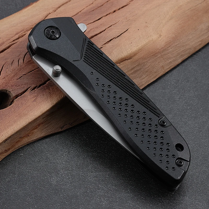 Wholesale Custom 3cr13 Stainless Steel 5052 Aluminum Alloy Knife Outdoor Edc Tool Camping Knife product view 3