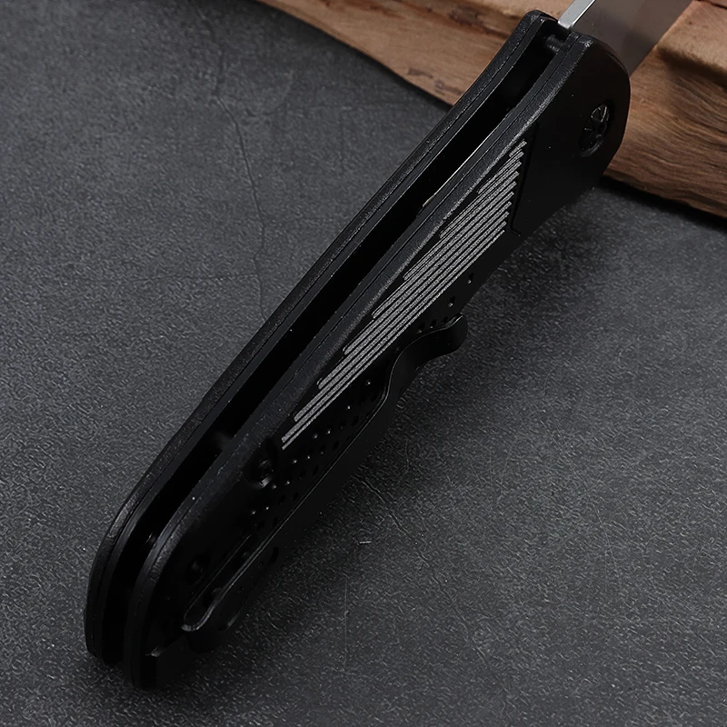 Wholesale Custom 3cr13 Stainless Steel 5052 Aluminum Alloy Knife Outdoor Edc Tool Camping Knife product view 4