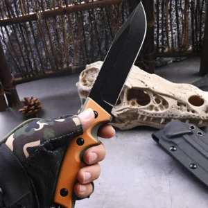 2026 Customizable Camping Knife Stainless Steel Клинок Plastic Handle DIY Grade for Outdoor product view 2