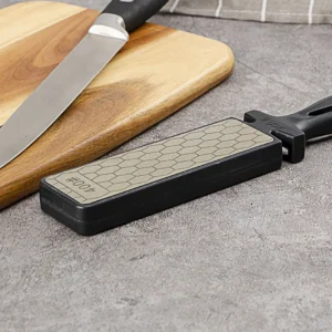 Carborundum Material Double-Sided Five-in-One Knife Sharpener Multifunctional Diamond Sand Knife Sharpener - product view 3
