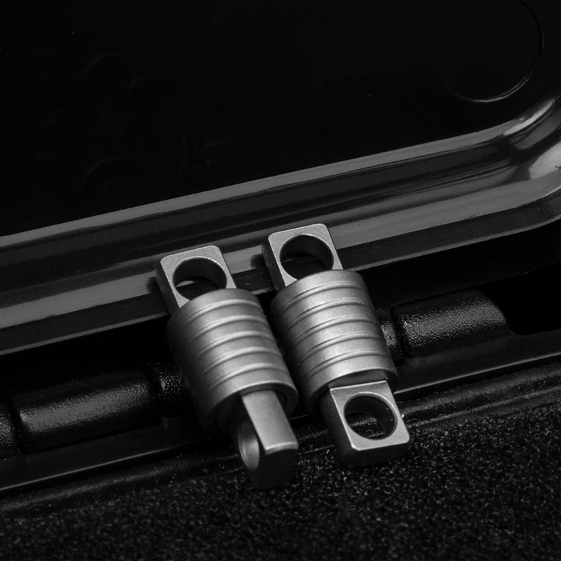 Multi-Functional Keychain Survival Utility Hand Tool Titanium Overall Injection Molding 360-degree Rotation - product view 3
