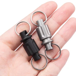 Multi-Functional Keychain with Hidden Design Lightweight Mini and Easy to Use 360-degree Rotation Smooth Not Get Tangled - product view 2