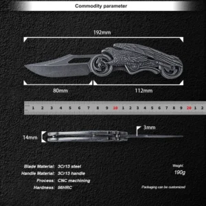 2026 Hot Selling Pocket Knife 3Cr13 Steel Blade Knife Camping Folding Blade Knife CNC Machining for Outdoor Use - product view 4
