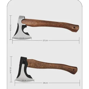 New Outdoor Custom Handmade Outdoor Axe Professional Durable Fiberglass With Wooden Handle for Camping axe