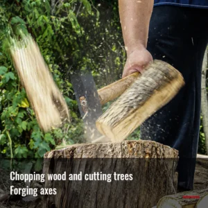 Ciaogh Carbon Steel Outdoor Hammer Axe with Wooden Handle Comfortable Grip for Chopping Firewood and Camping product view 4