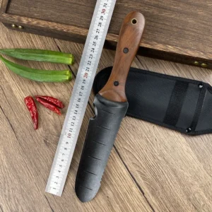 Outdoor High Quality Custom Gardening Shovel Tool Wooden Handle Stainless Steel Bag Handle Model DGN-662 for Farm - product view 3