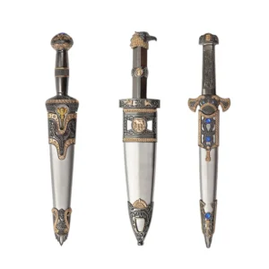 2026 New Arrival Stainless Steel Lame Wholesale Decorative Collectible Knife Vintage Style Gift Display