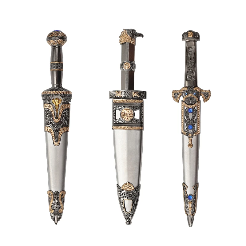 2026 New Arrival Stainless Steel Blade Wholesale Decorative Collectible Knife Vintage Style Gift Display product view 2