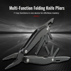 12 in 1 Stainless Steel Multifunctional Pliers for Survival Durable Aluminum Handle Camping Hunting Hiking