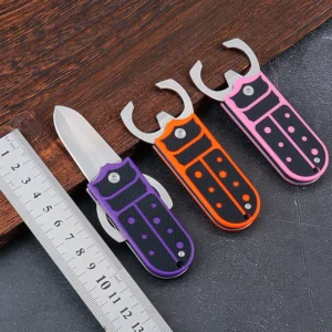 New Product Multifunctional Tool Outdoor Knife Horn Pocket Knife Foldable Design with Bottle Opener Open Packages Easy to Carry - product view 2