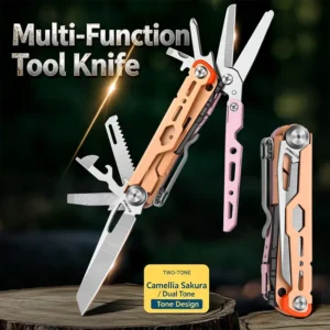 7-In-1 Multifunctional Outdoor Knife with Screwdriver and Scissor Portable Tool