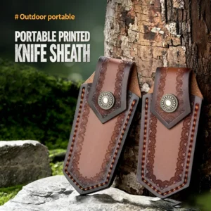 2026 New Good Helper Portable Professional PVC Sheath Snap Button Design Outdoor Knife Protective Case Knife Case - product view 2