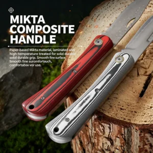 New Red and Zebra Pattern Color Folding Pocket Knife Damascus Steel with Hollowed-out Klinge Outdoor Survival Knife - product view 4